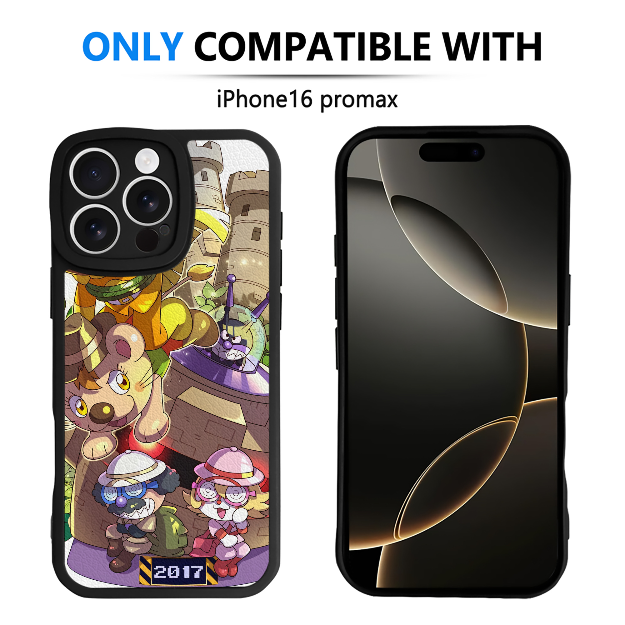 （画像用） アンパンマン Anpanman 【iPhone 16シリーズ対応】シリコンスマホケース（レザー調） 材質：シリコン